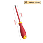 Chrome Vanadium Steel Insulated Screwdriver for Wiring (1000V)