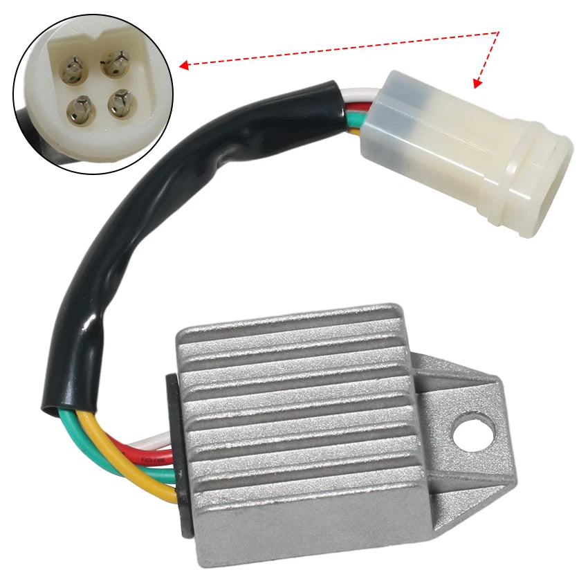 Voltage Rectifier Regulator for Yamaha YFM200DX Moto-4 (1989–1990) 3GC-81960-00