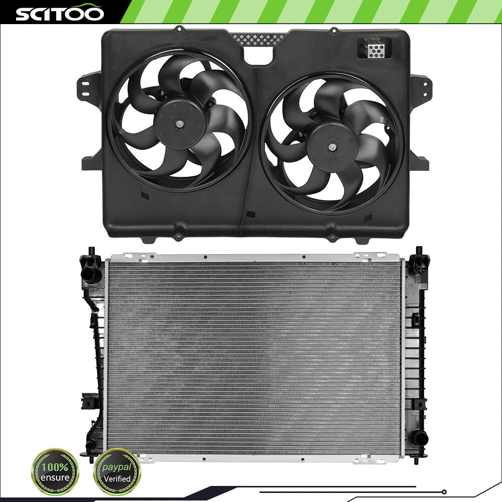 Radiator and Cooling Fan Kit for Mercury Mariner (2009–2011) & Ford Escape (2008–2012)