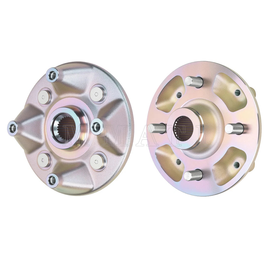 2 Pack Front/Rear Wheel Hub for Yamaha Wolverine Viking 700 850 (2015–2021) 2MB-F510D-02-00