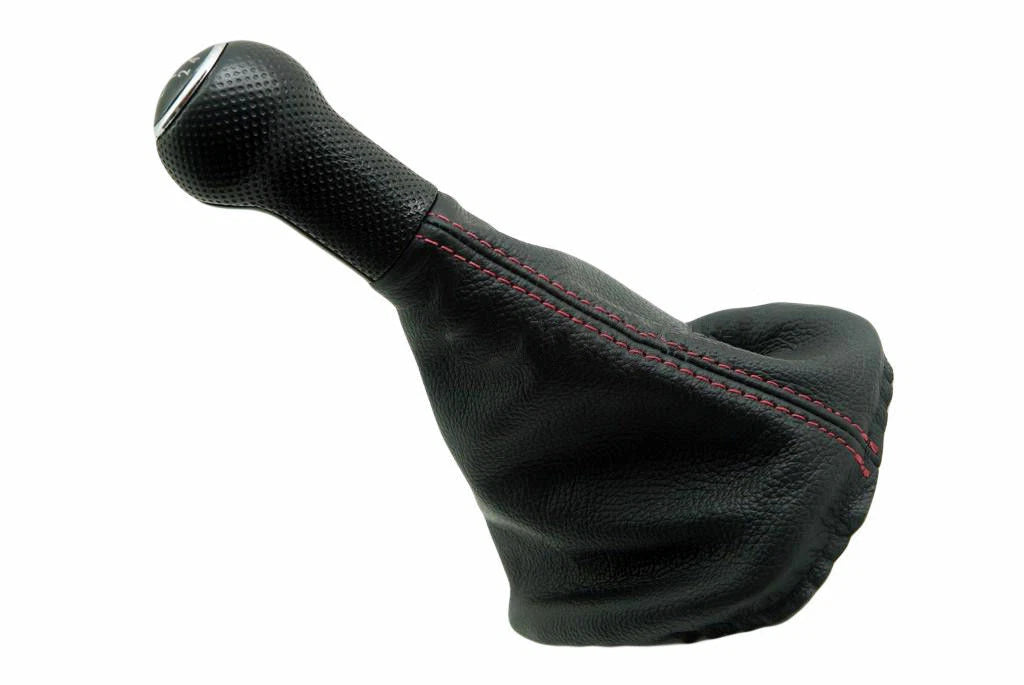 Manual Shift Boot Cover for VW Jetta Vento MK4 (1999–2004) Red Stitch