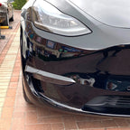 Tape-On Fog Light Eyebrow Cover Trim for Tesla Model Y (2020–2024)