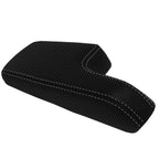 Center Console Armrest Cover for Honda Fit (2015–2019) Carbon Fiber