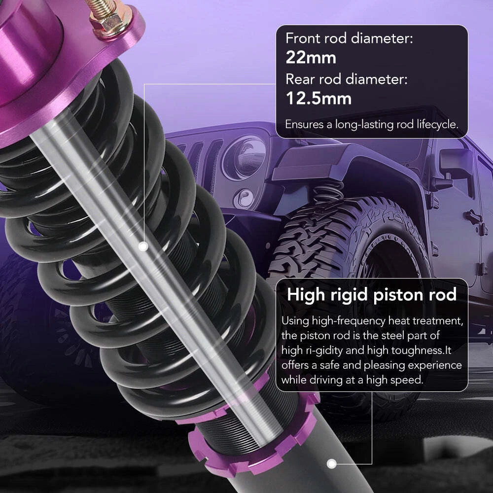 Adj. Height Coilover Suspension Kit for Infiniti G35x/M35x (2003-2010)