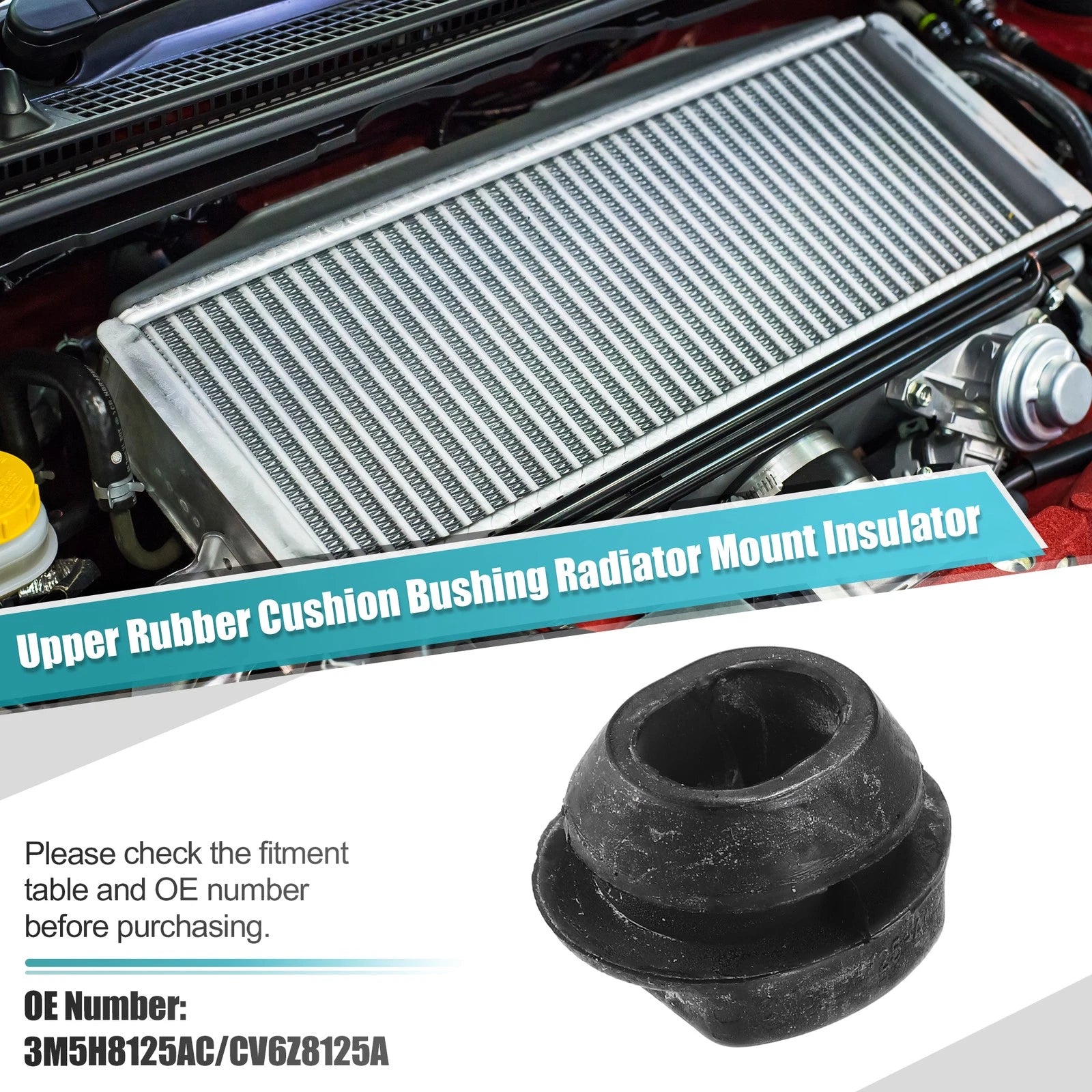 2X Auto Mount Insulator for Ford Focus (2012–2017) & Ford Escape (2013–2019)