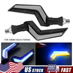 LED Amber Turn Signals for Universal Motorcycle (All Years)