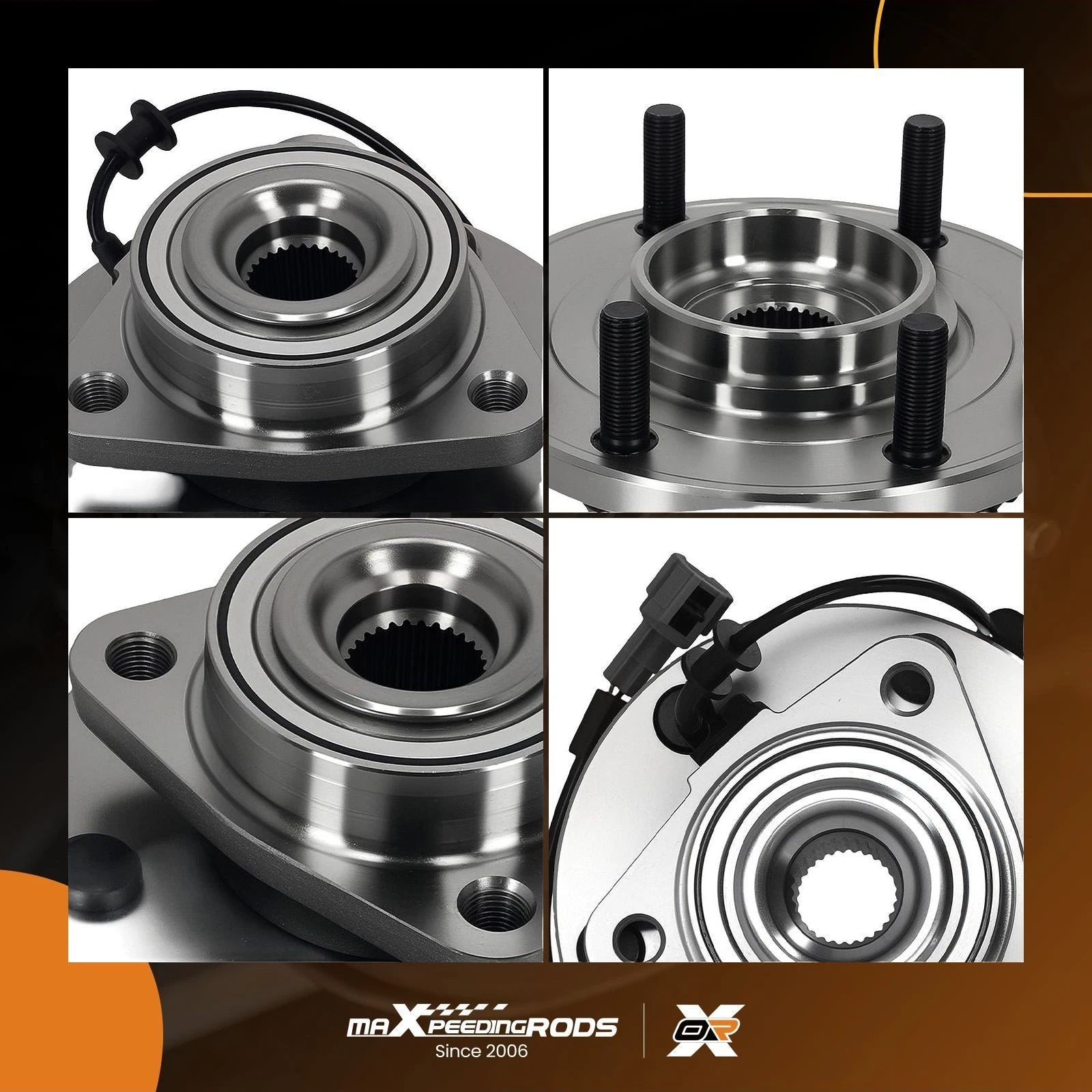 Front Wheel Hub Assembly 515125 for Infiniti QX56 Nissan Armada Titan (2008–2012)