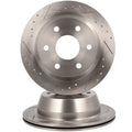 Drilled Slotted Brake Rotors for Chevrolet Astro (2000–2001) GMC Yukon