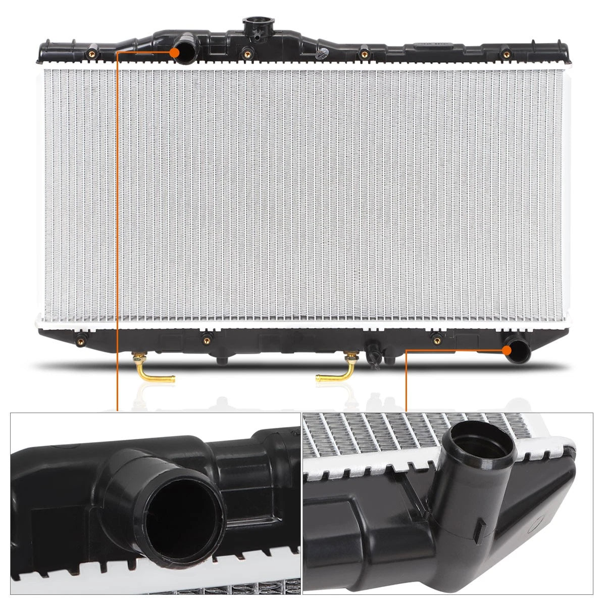 Aluminum Cooling Radiator for Toyota Camry (1987–1991) DPI-870