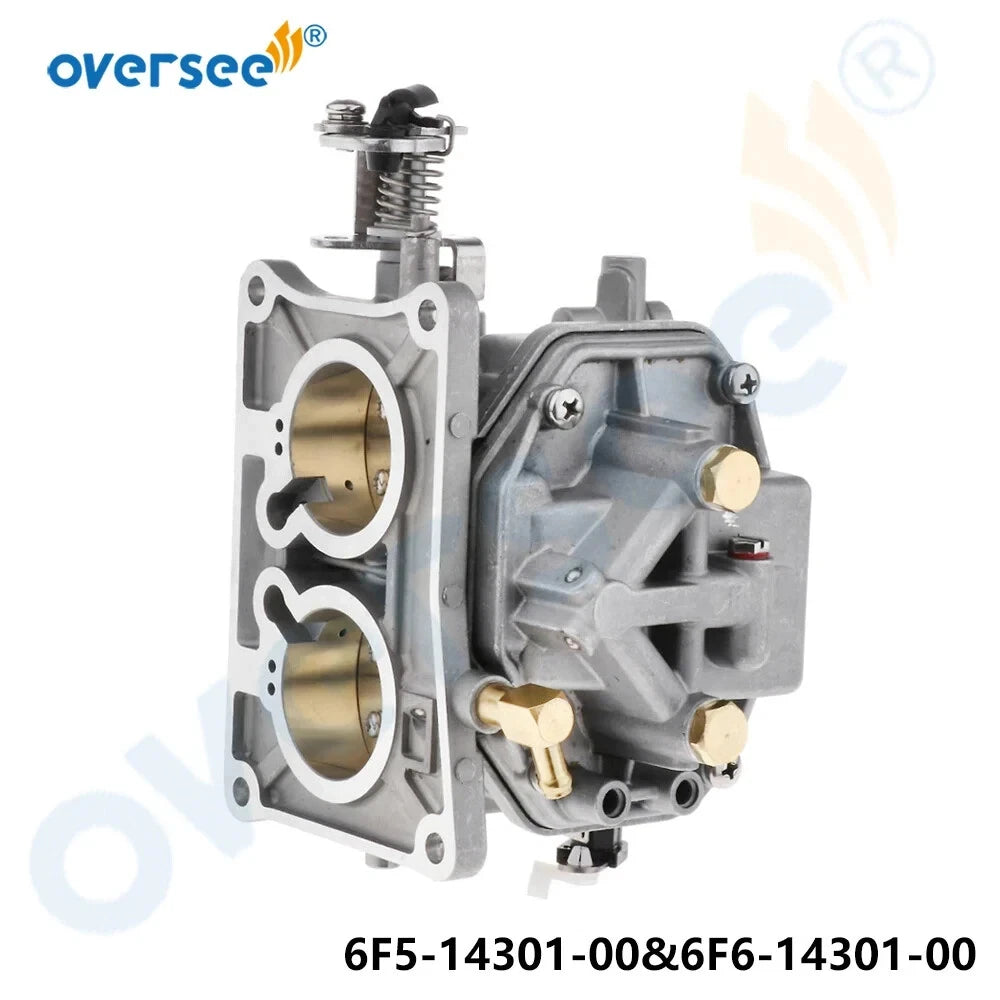 Carburetor Assy for Yamaha 40HP J 2-Stroke Outboard (6F5-14301-00, 6F6-14301-00-00)