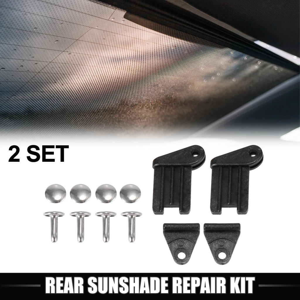 Set of 2 Plastic Rear Sunshade Repair Kit for BMW 525i 528i 530i 540i M5