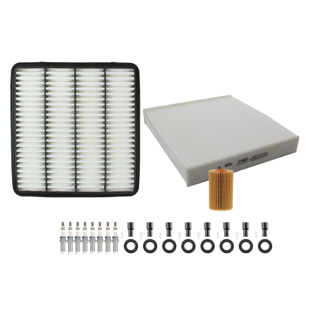 Tune Up Kit with NGK 8 Spark Plugs & Boots for LX570 Sequoia Tundra (2007–2021)