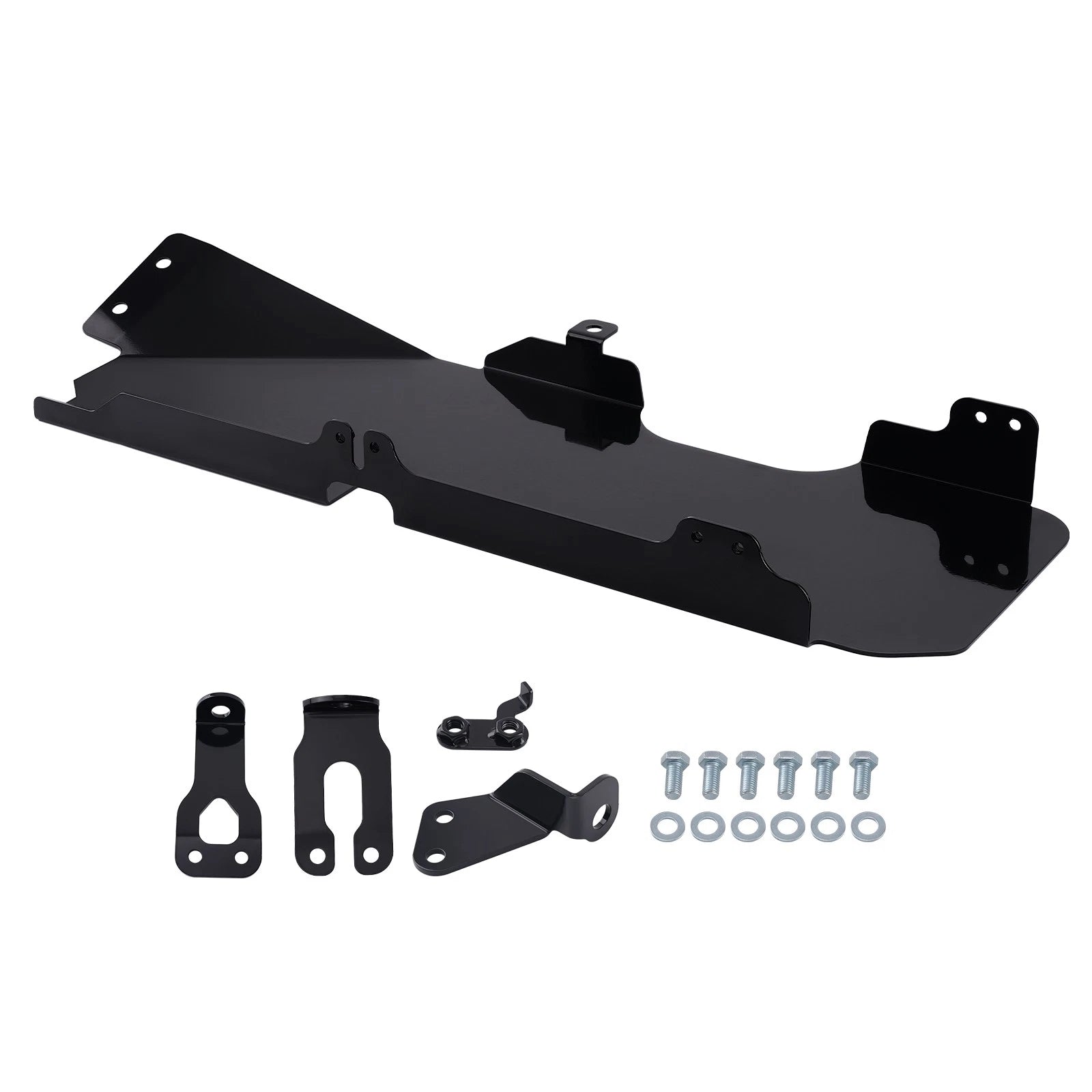 Steel Gas Tank Skid Plate Set for Jeep Wrangler JK (2007–2018)