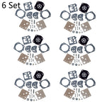 6X Chainsaw Carburetor Kit for Husqvarna 257, 250R, Poulan 3300 (Walbro K20-HDA)