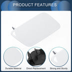 Front Right Washer Nozzle Cover Cap for Audi A3 8V (2016–2020) White