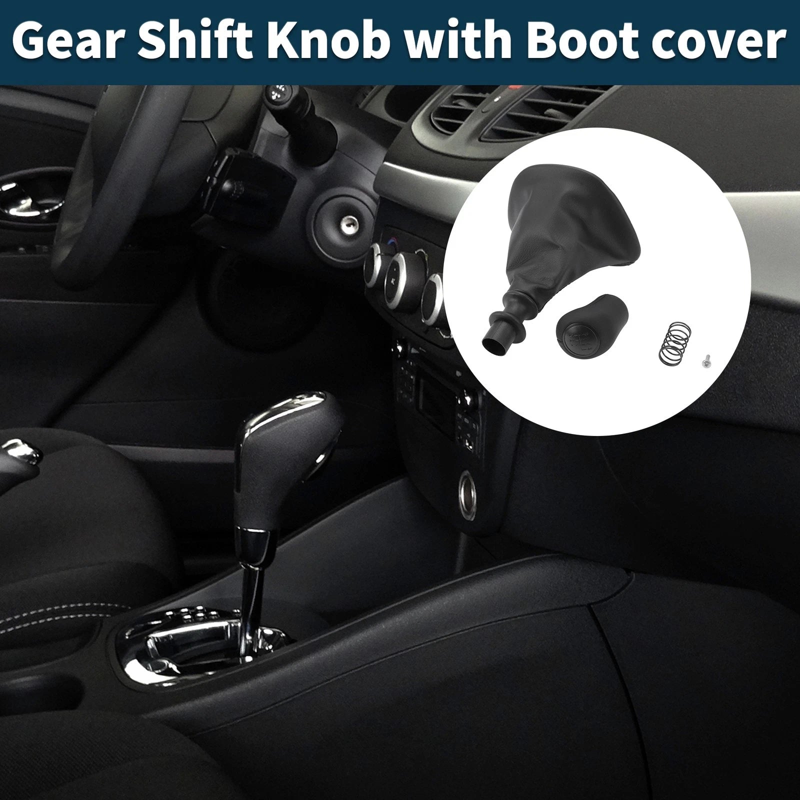6 Speed Gear Shift Knob with Cover for Mercedes-Benz Vito (2003–2020)