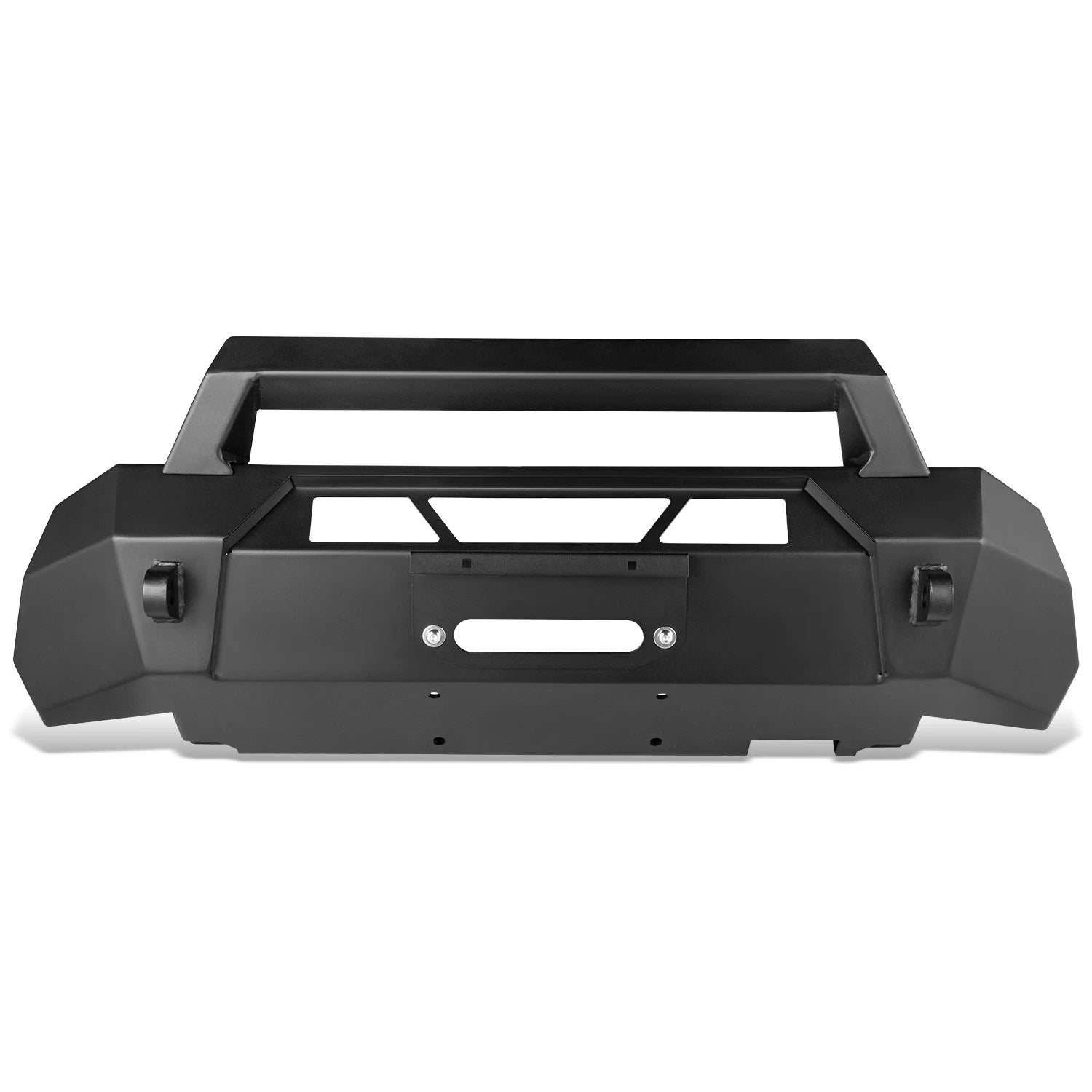 Steel Front Bumper for Toyota Tacoma (2016–2023) Matte Black Factory Style