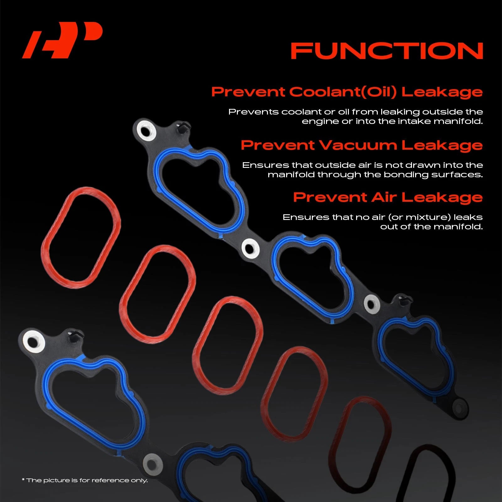 Intake Manifold Gasket Set for Ford Taurus Mercury Sable (2003)