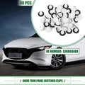 40 Pcs Door Trim Panel Clips Fastener Rivet for Mazda 3 (2004–2009) No.GJ6R68ABX