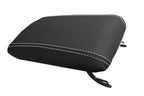 Leather Console Lid Armrest Cover for Mitsubishi Eclipse (1995–1999) White Stitch