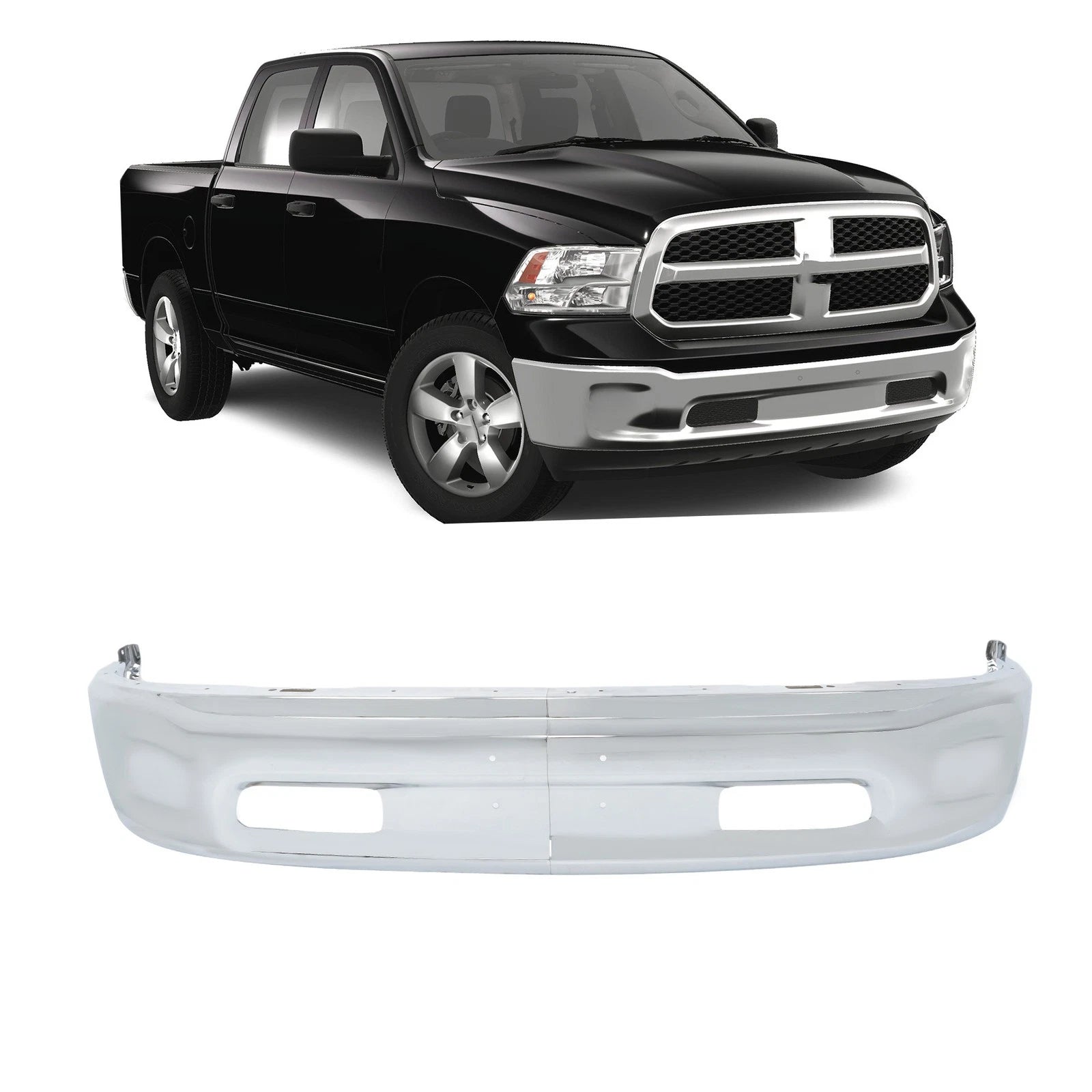 Steel Front Bumper for RAM 1500 (2013–2023)