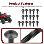 16Pcs Body Rack Bolts for Polaris Outlaw 450 500 525 Xpedition (2005–2014)