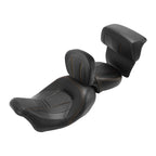 Rider Passenger Seats & Backrest for Harley Touring CVO Road Glide (2014–2023)