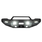 Front Bumper with Winch Plate and LED Lights for Dodge Ram 2500 3500 (2019–2023)