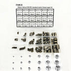 140 Pcs Stripped Thread Rethread Helicoil Repair Insert Metric M3-M12