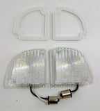 LED Reverse Backup Lamps w Gaskets for Chevy GMC Fleetside Truck (1967–1972)