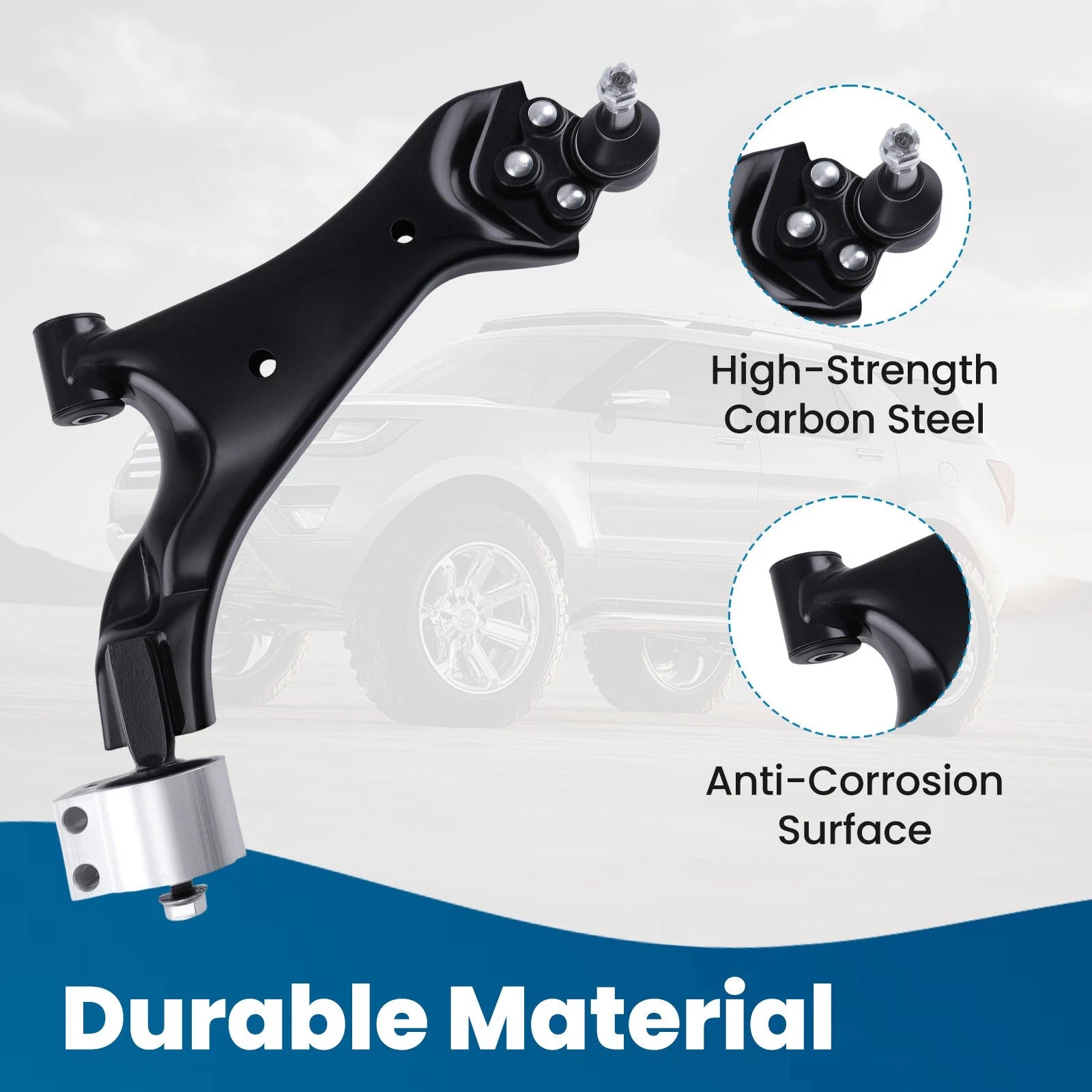 Front Suspension Lower Control Arms Sway Bar Kit for Buick LaCrosse (2017–2019)