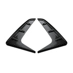 2X Carbon Look Add-On Side Fender Vent Duct Trims for BMW 3-Series G20/G21