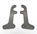 Tail Light Brackets Pair Plain Steel Replacement for 1953-1956 Ford F-100