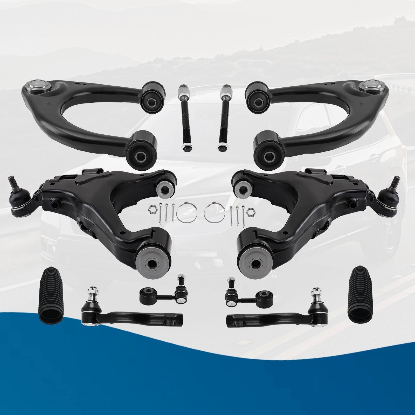 Front Upper Lower Control Arm for Toyota Tundra Sequoia (2007–2019)