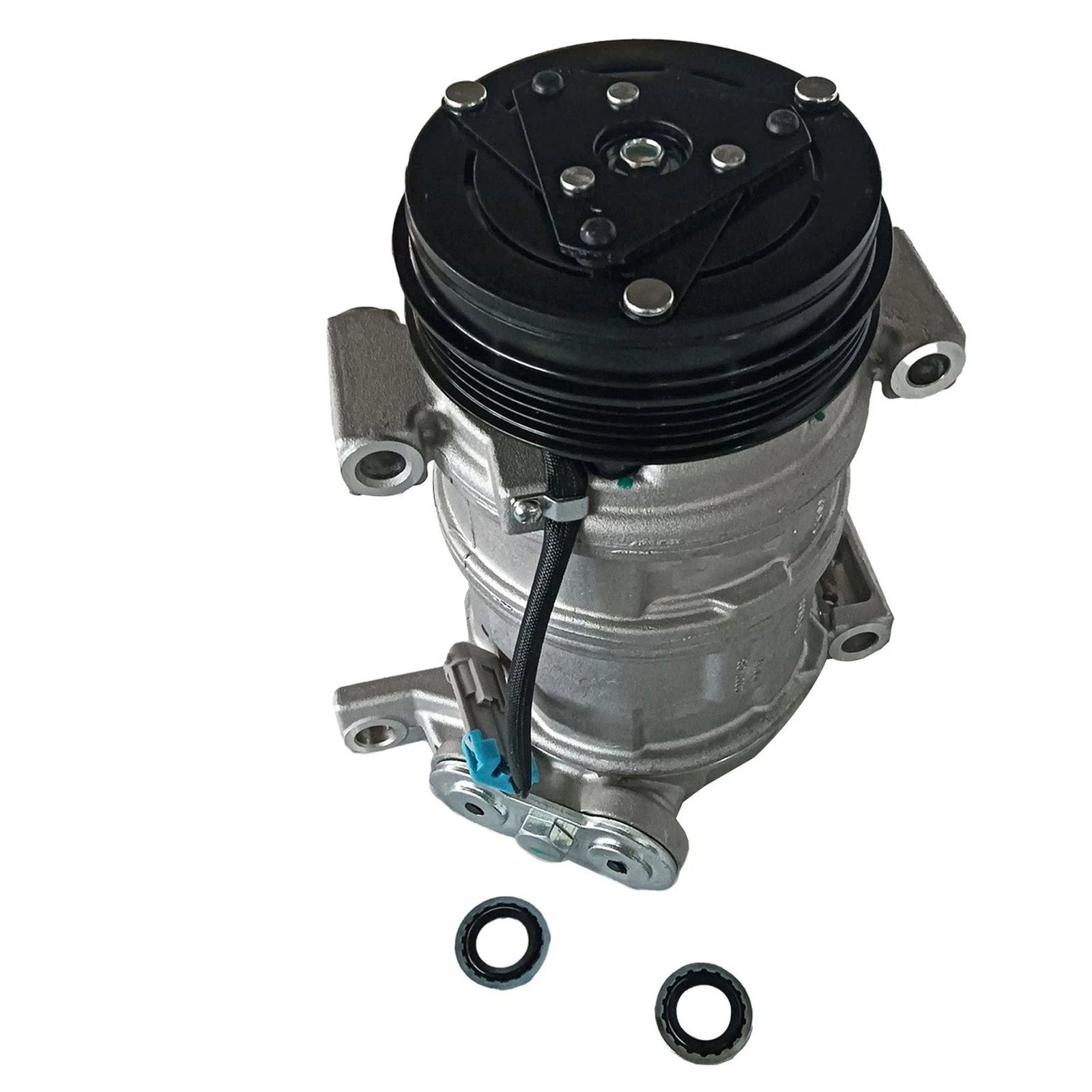 AC Compressor w/Clutch for Chevy Silverado Tahoe GMC Sierra 1500 2500 (2007–2014) CO20448GLC
