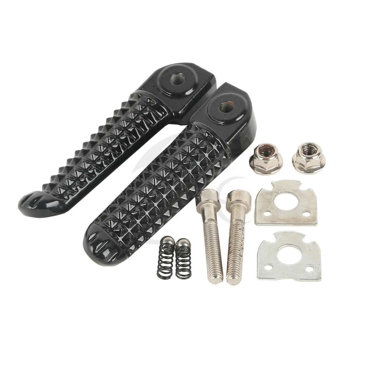 Black Foot Pegs for Yamaha YZF-R1 (1998–2025), R6 (2003–2020)
