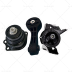 3X Engine Mount Set for Honda City Jazz (2008–2014) L13A1 L15A1 L15A7