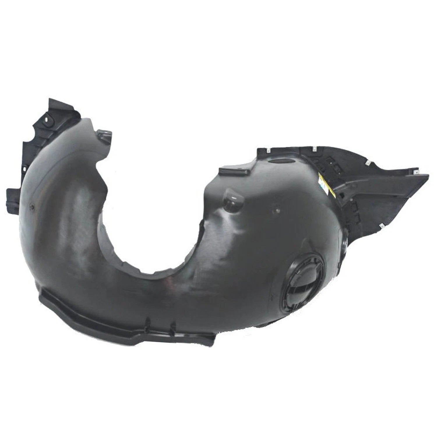 Replacement Front Passenger Side Fender Liner w Fog Lamps for Toyota (2014–2018)