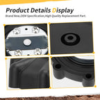 Fuel Gas Tank Filler Cap for Kawasaki KE100 125 175 KL250 KD KX 80 Mule 500 1000