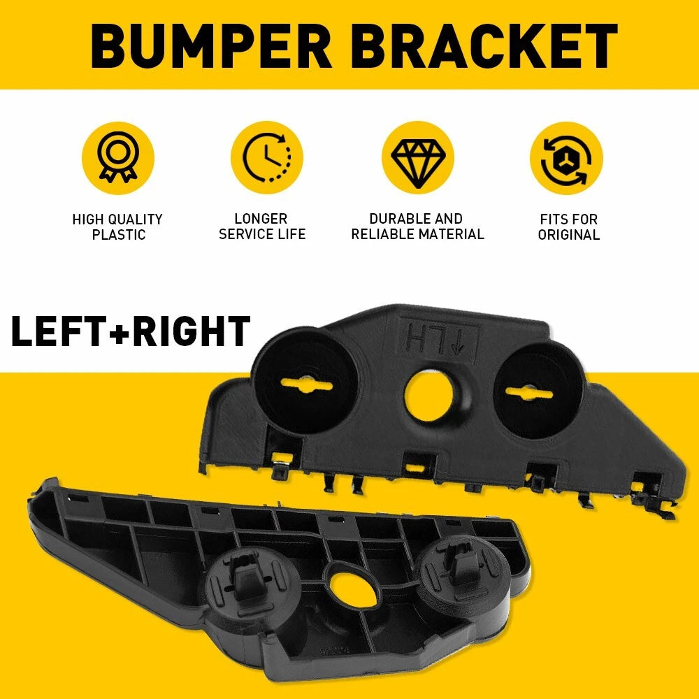 Front Bumper Bracket Retainers Set of 2 for Nissan Altima (2016–2018)