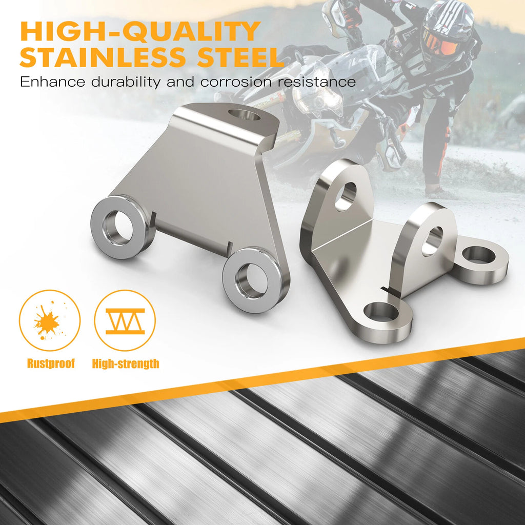 Pair Footpeg Lowering Bracket for Yamaha Tenere 700 XTZ07 (2019–2024)