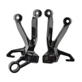 Black Rear Footrest Footpeg Bracket for Suzuki GSXR1000 (2003-2006)