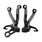Black Rear Footrest Footpeg Bracket for Suzuki GSXR1000 (2003-2006)