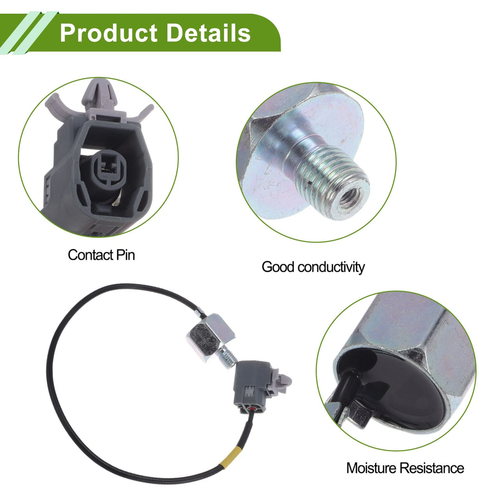 1 Pc Ignition Knock Detonation Sensor No.ZL0218921A for Mazda 323 F VI (1998–2001)
