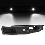 Full Width Black Steel Rear Bumper with LED for Chevy Silverado 1500 LTD (2022)