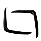 2Pcs Front Bumper Air Vent Trim for BMW X3 G01 X4 G02 M Sport (2022+) Glossy Black