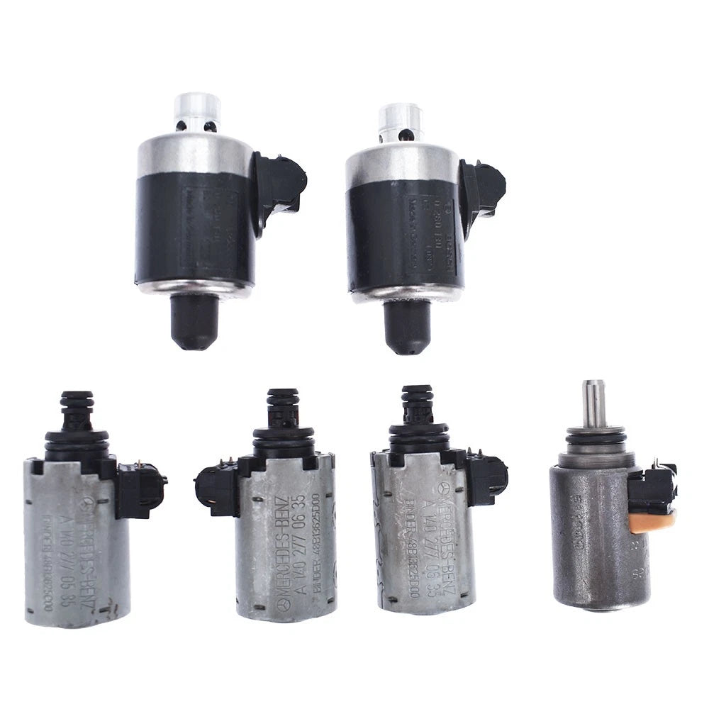 Set of 6 Transmission Solenoids for Mercedes Benz C230 C240 C280 C320 (1994–2005)