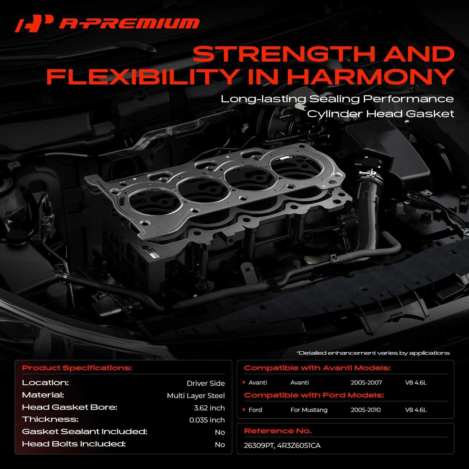 Cylinder Head Gasket for Ford Mustang (2005-2010)