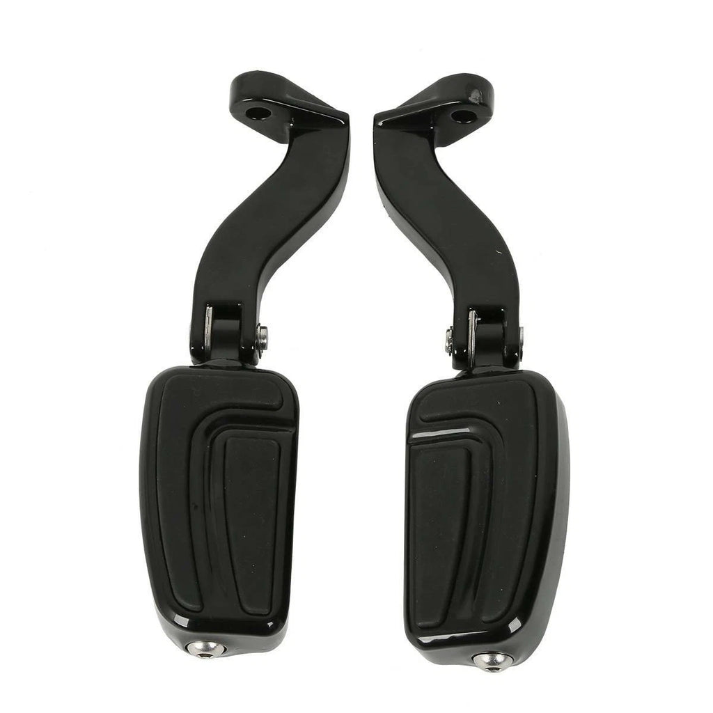Rear Passenger Mount Foot Pegs for Harley Touring Road Electra Glide (1993–2022)