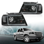 LED DRL Headlights Assembly for Ford F150 Lincoln Mark LT (2004–2008)